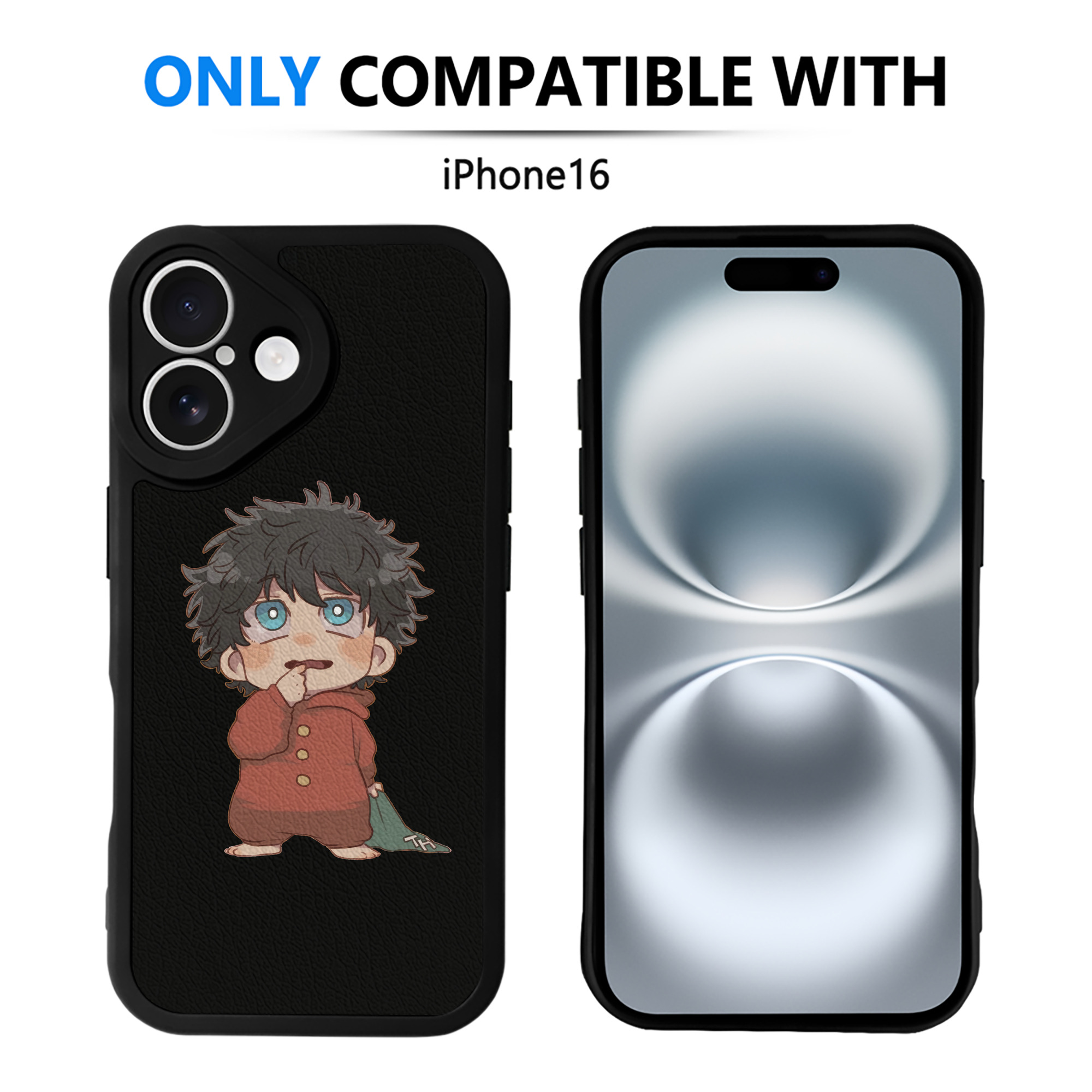 （画像用） 東京リベンジャーズ Tokyo Revengers 【iPhone 16シリーズ対応】シリコンスマホケース（レザー調） 材質：シリコン